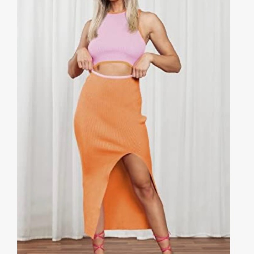 LINDSEY Cut-Out Bodycon Dress NWOT